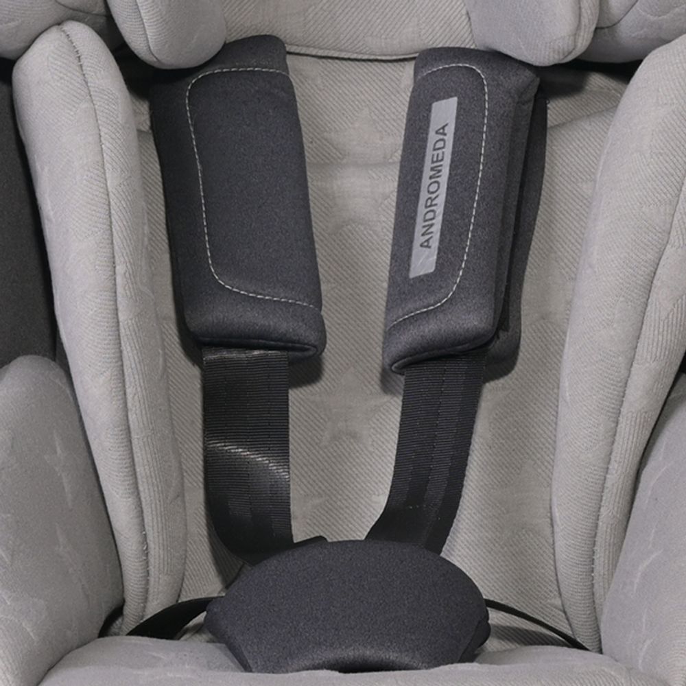 Lorelli Autosjedalica Andromeda i-Size Isofix 76-150cm, Black Stars slika 7