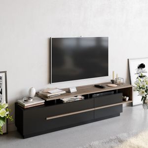 TV Stalak Pia - Crni, Orah Crni