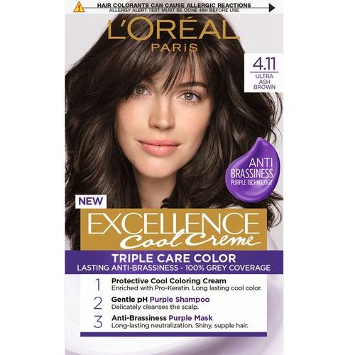 L'Oreal Excellence Farba Za Kosu 4.11 Ultra Ash Brown slika 1