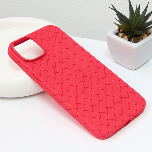 Maska Weave case za iPhone 14 Plus 6.7 crvena slika 1