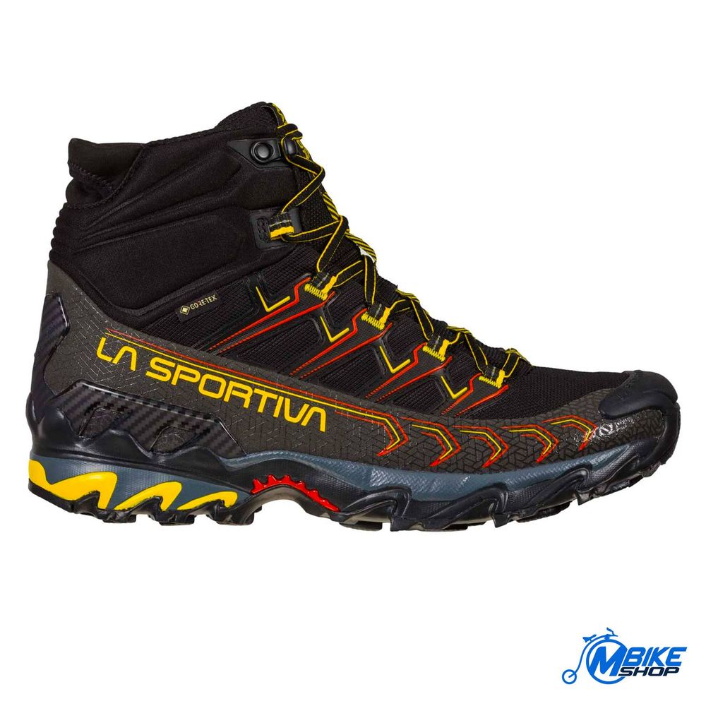 La Sportiva Muške gležnjerice Ultra Raptor II Mid GTX, Black/Yellow slika 1