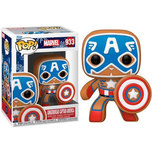 POP figure Marvel Holiday Captain America slika 1