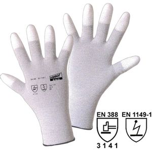 L+D worky ESD TIP 1170-8 najlon rukavice za rad Veličina (Rukavice): 8, m EN 388, EN 1149-1 CAT II 1 Par