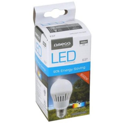 Sferična LED Žarulja Omega E27 5W 300 lm 6000 K Bijelo Svjetlo slika 2