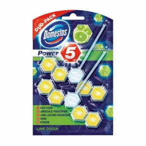 DOMESTOS Power 5 Lime WC osveživač 2x55gr