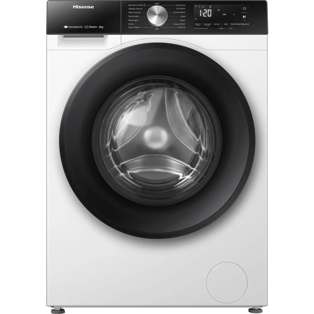 Hisense Mašina za veš WF3S8043BW3 / 1400 rpm, 8 kg slika 1
