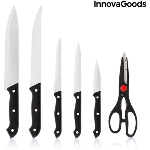 InnovaGoods set noževa s drvenim stalkom 6/1 slika 6