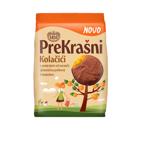 Kraš Prekrašni kolačići keks naranča 200g slika 1