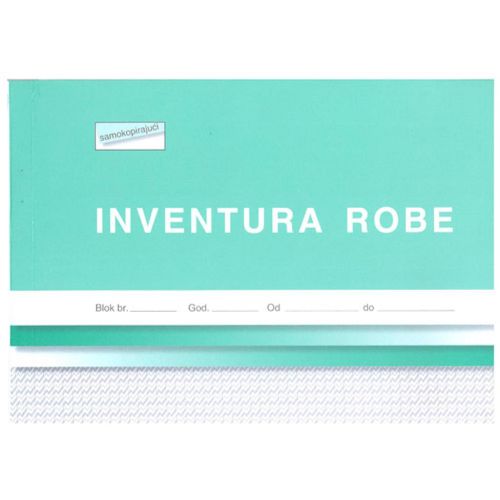 IR-90/NCR INVENTURA ROBE; Blok 90 listova, 21 x 29,7 cm slika 1