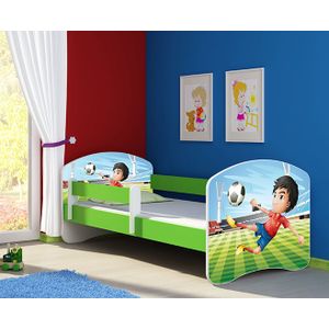 ACMA Dječiji krevet Acma II Green - 160x80cm - Dezen 13