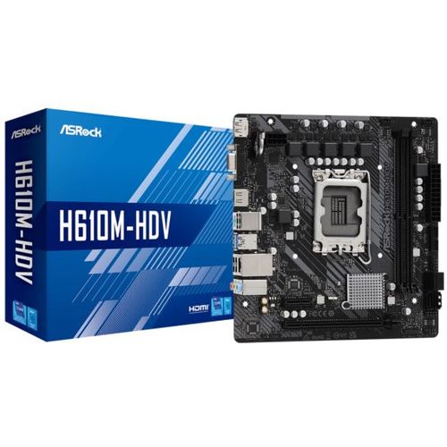 Asrock Intel LGA1700 H610M-HDV slika 1