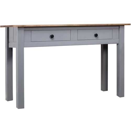 Konzolni stol od borovine sivi 110x40x72 cm asortiman Panama slika 21