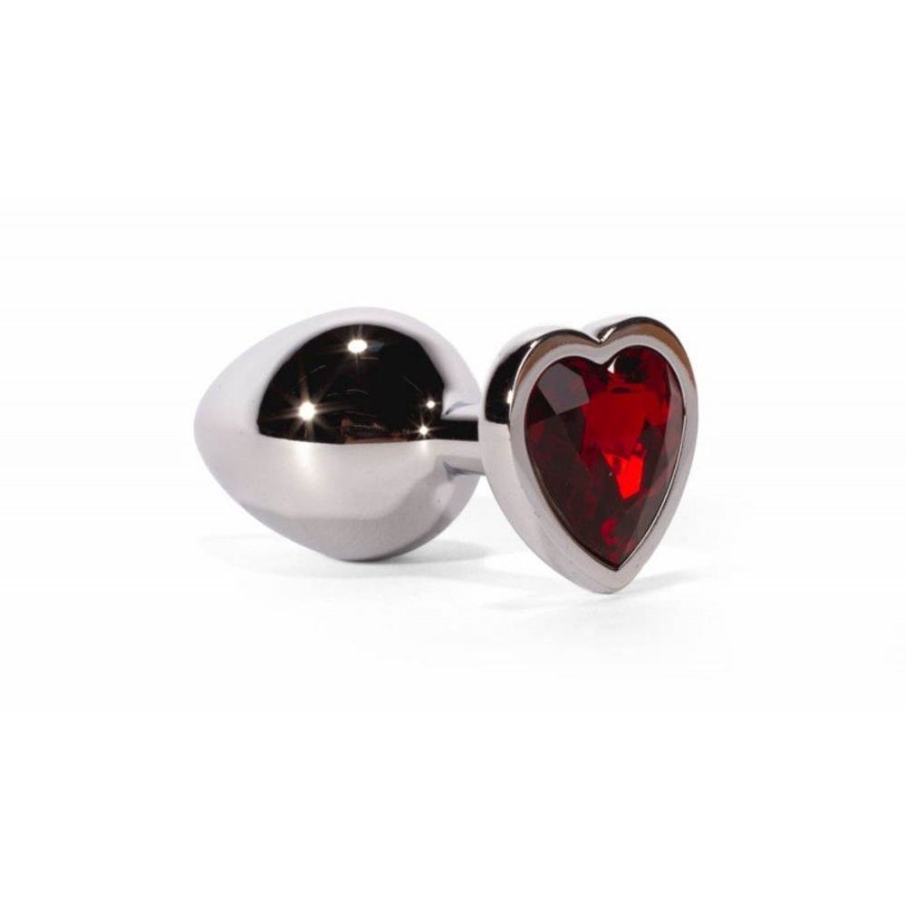 Secret Shine Red Heart analni čep 9,5 cm X-MEN slika 1