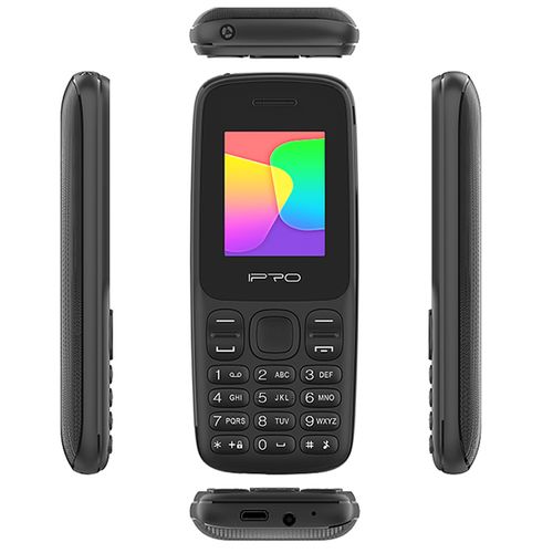 IPRO A1 mini black Feature mobilni telefon 2G/GSM/DualSIM/32MB/Srpski slika 3