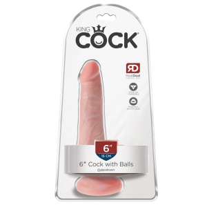 King Cock King Cock 6 Cock Balls Light