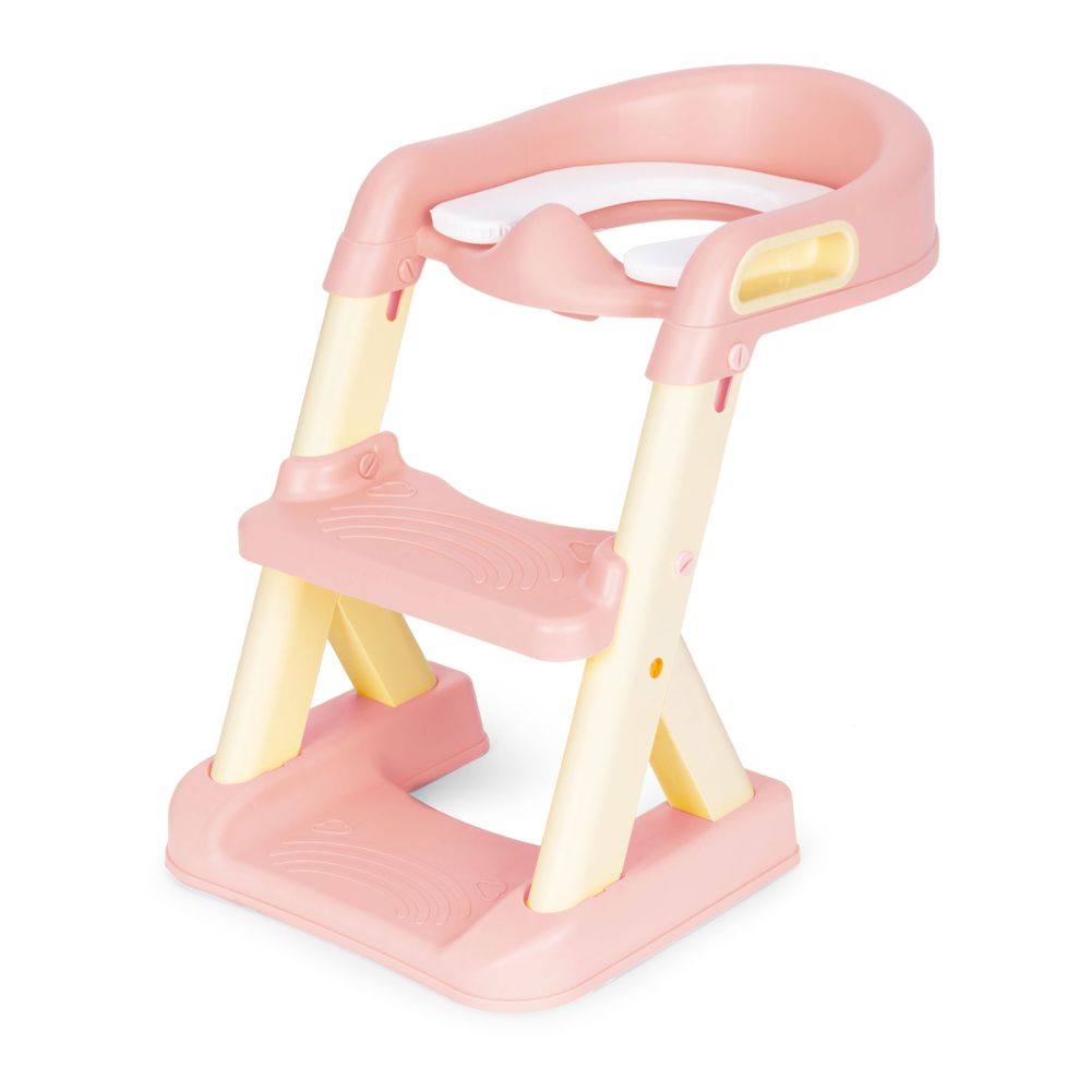 ecotoys stepenice za wc - roza slika 3