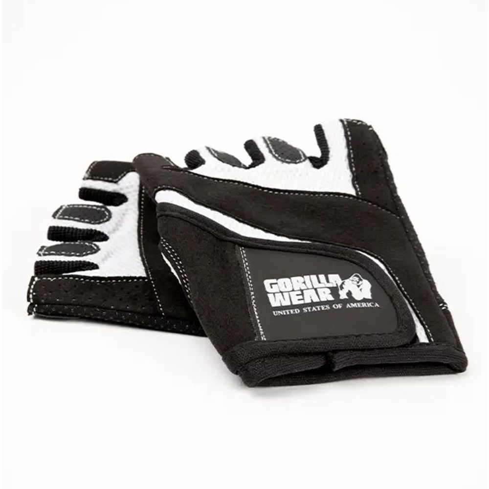 Gorilla Wear Fitness ženske rukavice, Crno/Bijele slika 2
