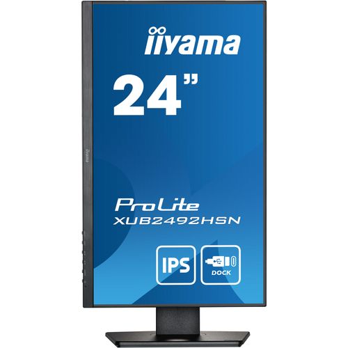 IIYAMA Prolite 23.8" 1920x1080 DP, HDMI, USB-C Dock 65W + LAN slika 4