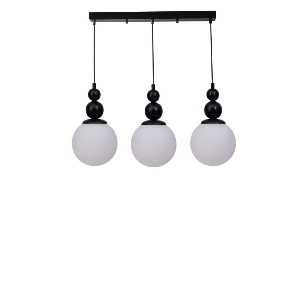 Opviq Luster 720, Bijela, Crna slika 3