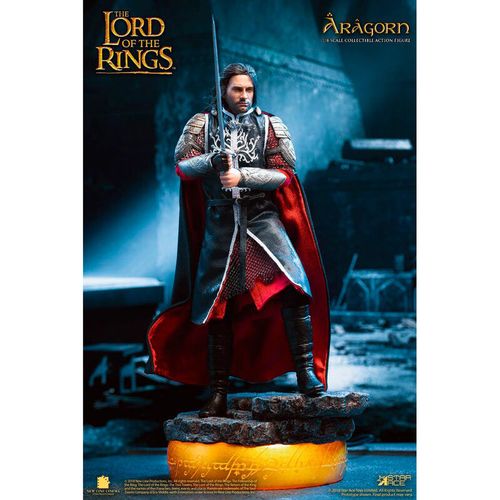 Gospodar prstenova Aragorn Deluxe Verzija Real Master figura 23cm slika 1