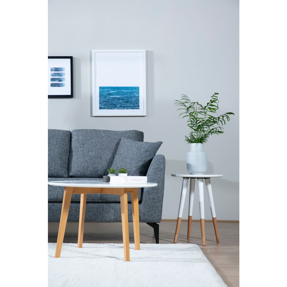 Tempo Ugaona Sofa Lijeva (3+3R) Tamno Siva slika 3