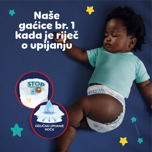 Pampers Night Pants pelene-gaćice slika 4