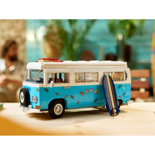 Playset Lego Volkswagen T2 Camper Van 10279 2207 Dijelovi 14 x 15 x 35 cm slika 4