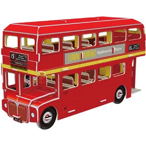 Cubicfun 3D puzle Double Decker bus slika 1