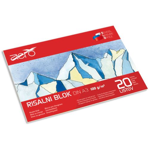 Aero Blok za crtanje 20L A4 10/1 9670-0102 slika 1