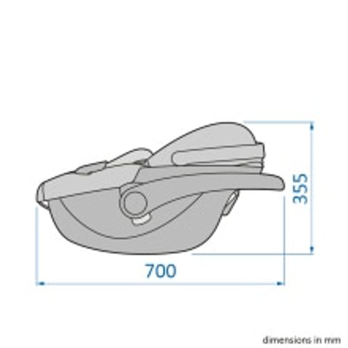 Maxi-Cosi Autosjedalica Pebble S - Tonal Graphite slika 15