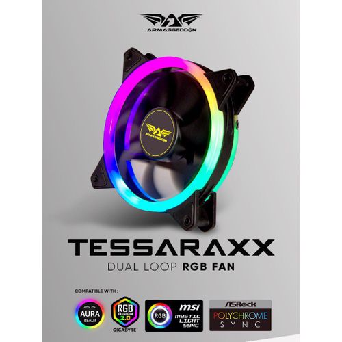 ARMAGGEDDON Tessaraxx Dual Loop 12 ARGB slika 1