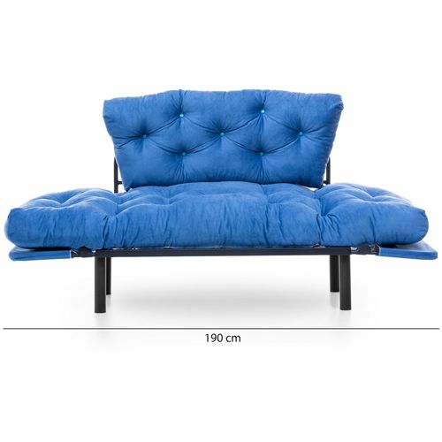 Atelier Del Sofa Dvosjed na razvlačenje NITTA plava , Nitta - Blue slika 5