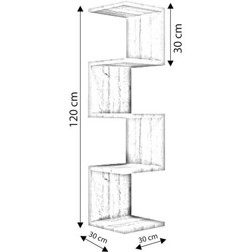 Schwabach L2022 Oak Wall Shelf slika 5