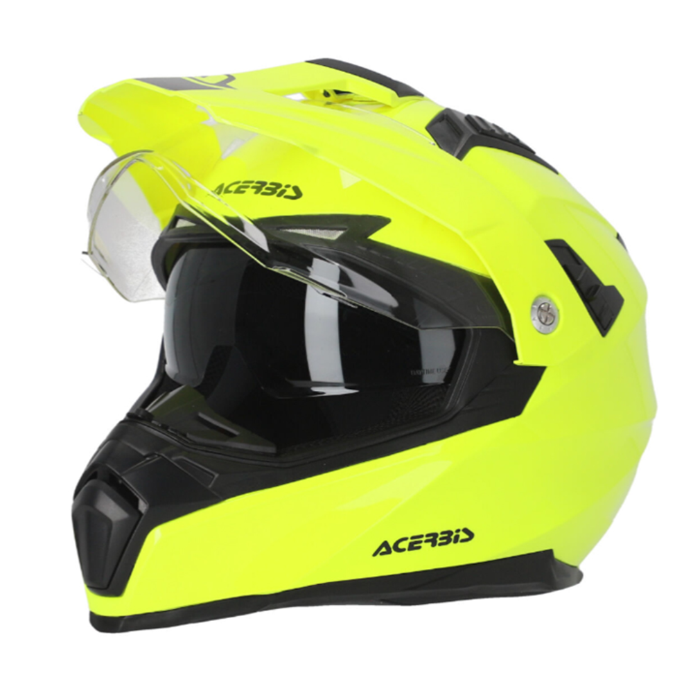 Zatvorena - full face kaciga za motor L vel. Acerbis Flip 2206 - Žuta slika 3