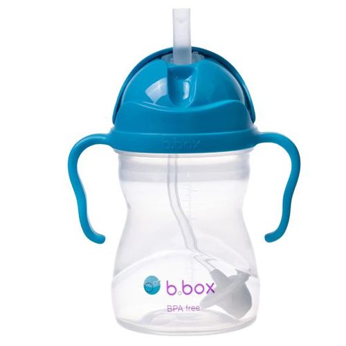 b.box Sippy cup bočica sa slamkom - cobalt slika 5