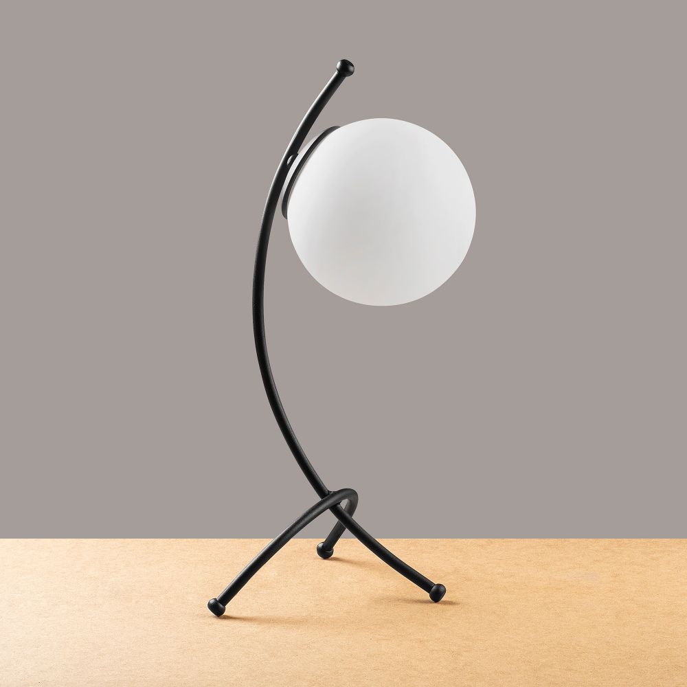 Stolna lampa Yay - 5011 u crno-bijeloj boji slika 6
