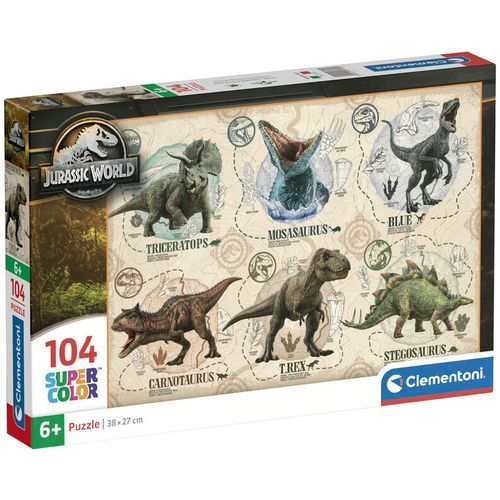 Jurassic World puzzle 104pcs slika 1