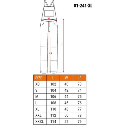 NEO TOOLS Polukombinezon-maskirni-XXXL slika 3