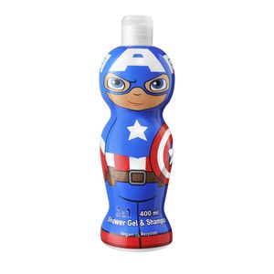 AIR VAL gel za tuširanje i šampon Captain America 1D 400ml