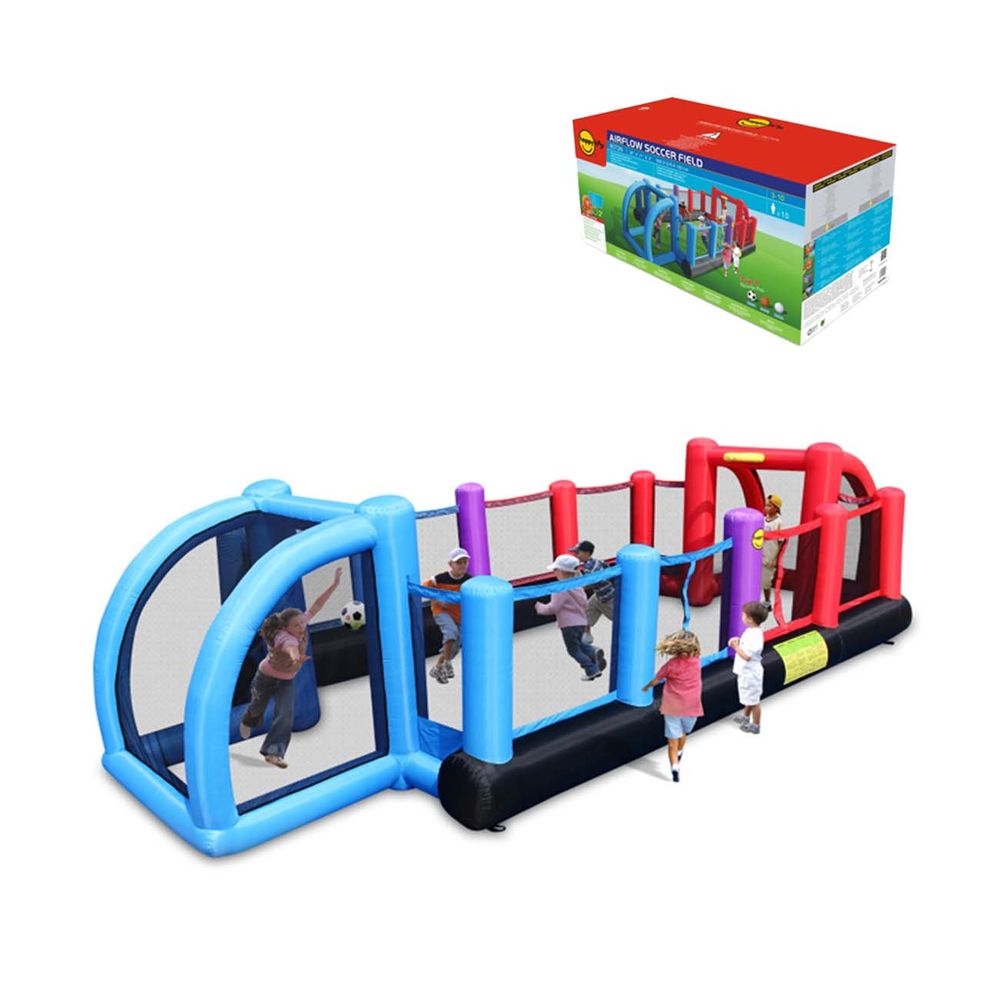 Happy Hop Igraonica na naduvavanje Football Sports Arena, 800x335x180cm slika 5