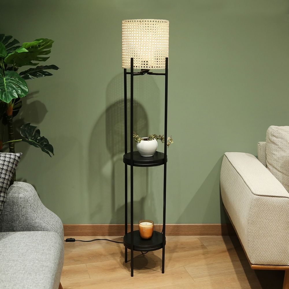 Podna Lampa AYD-3335 - boje: krem i crna slika 2