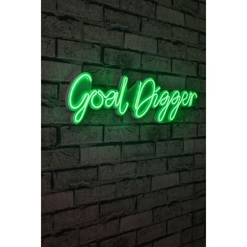 Wallity Ukrasna plastična LED rasvjeta, Goal Digger - Green slika 4