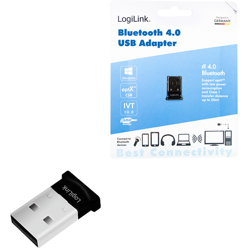 LogiLink Bluetooth 4.0, Adapter USB 2.0, Micro slika 1