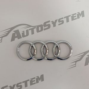PLASTIČNA OZNAKA AUDI HROM 27x9,4cm (KLIK SISTEM)