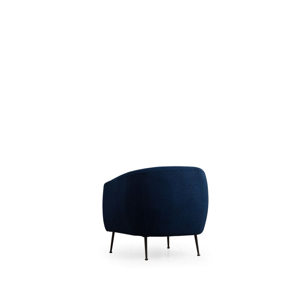 Eses Blue - Plava Fotelja Wing Blue Wing Chair slika 3