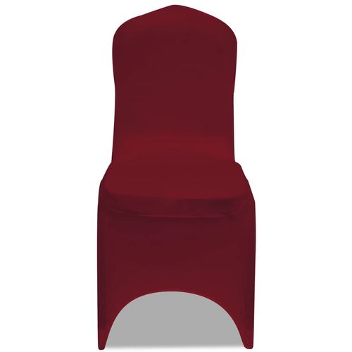 Rastezljiva navlaka za stolice 4 kom Bordo boja slika 41