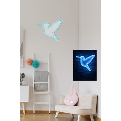Wallity Ukrasna plastična LED rasvjeta, Little Bird - Blue slika 11
