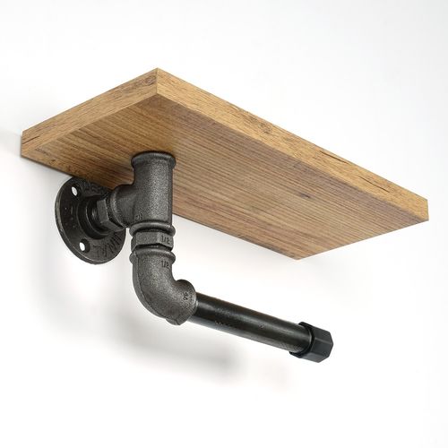 Boruraf254 Walnut
Black Toilet Paper Holder slika 6