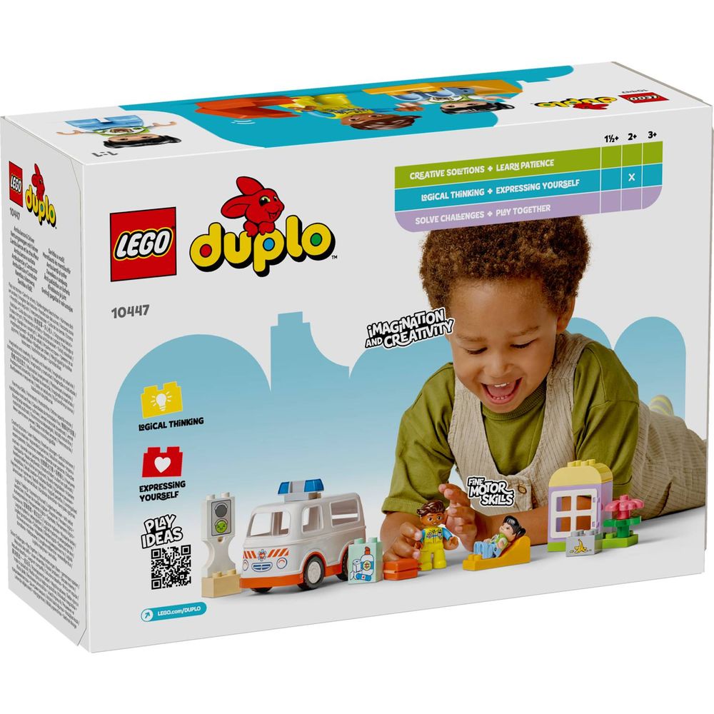 LEGO 10447 Kola hitne pomoći i vozač slika 9