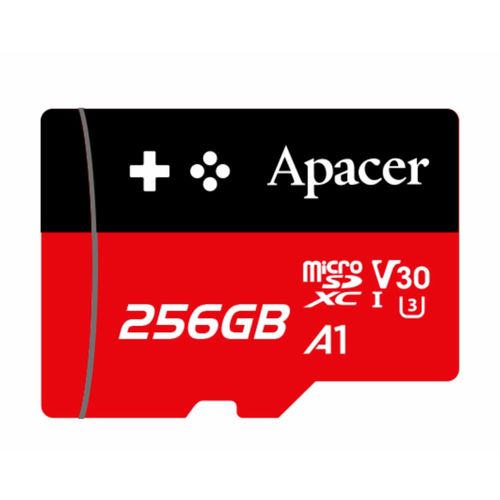 APACER Memorijska kartica microSDXC UHS-I U3 V30 A1 256GB AP256GMCSX10U7-RAGC slika 1